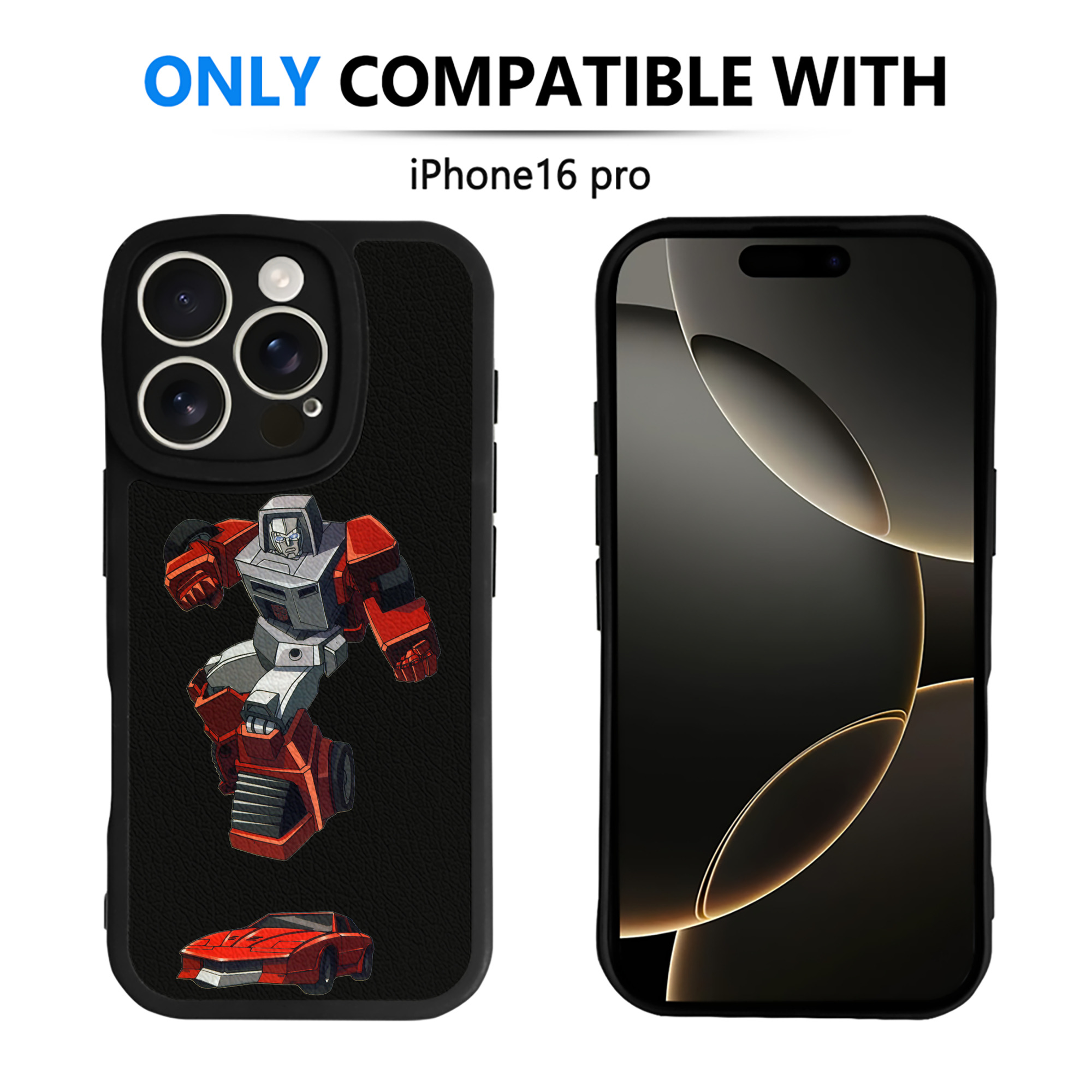 （画像用）  【iPhone 16シリーズ対応】シリコンスマホケース（レザー調） 材質：シリコン